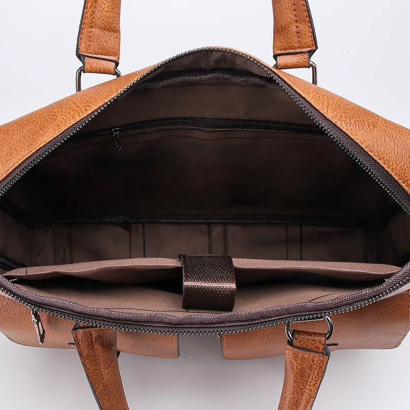 Sacoche Business Homme en Simili-Cuir