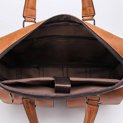 Sacoche Business Homme en Simili-Cuir