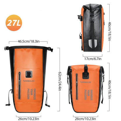 Sacoche Vélo 27L Étanche