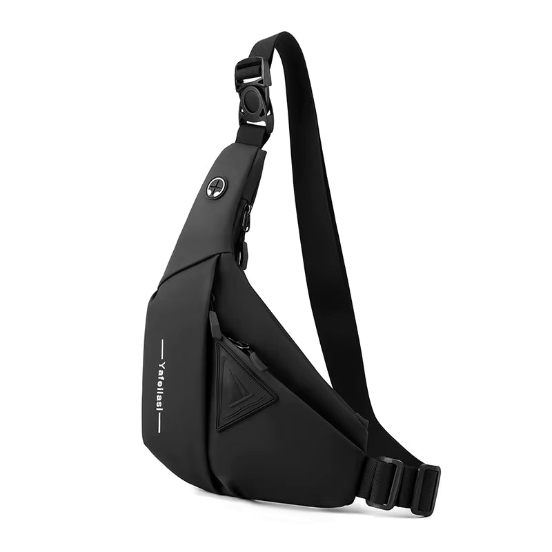 Sacoche Noire pour Homme en Bandoulière