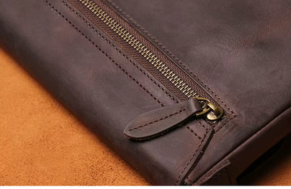 Sacoche Cuir en Bandoulière pour Homme