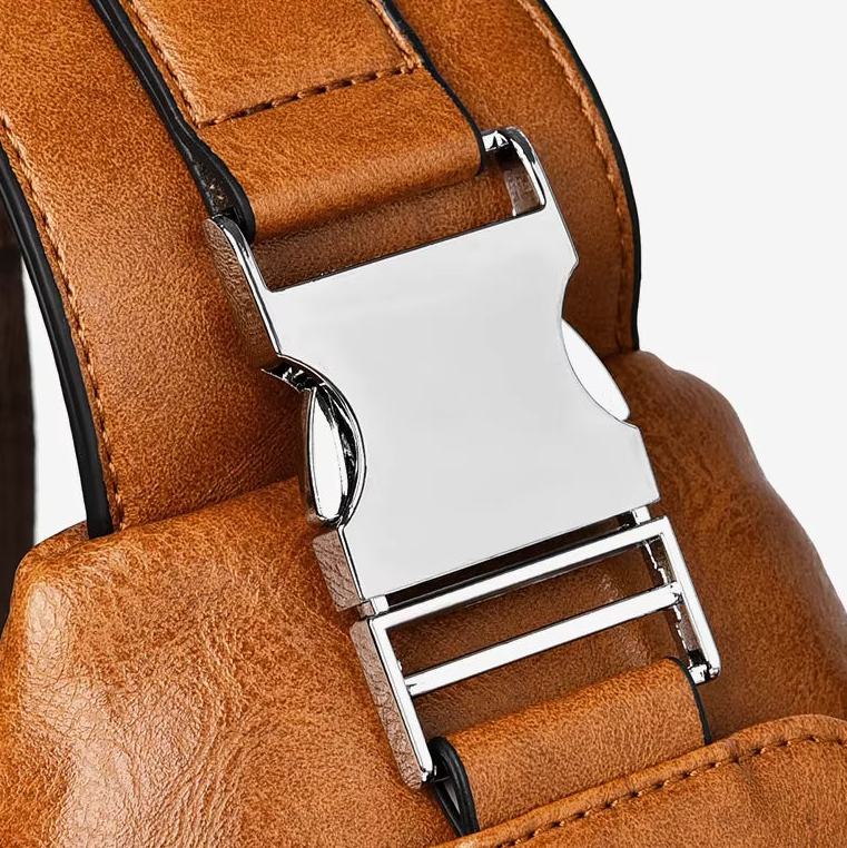 Sacoche Bandoulière Homme en Similicuir