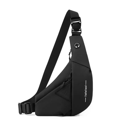 Sacoche Noire pour Homme en Bandoulière