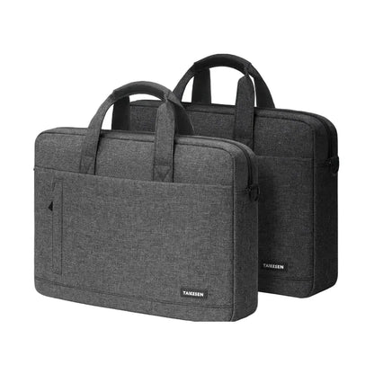 Sacoche Ordinateur 13–17" Homme – 2-en-1 Housse & Sac Bandoulière