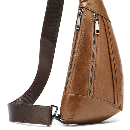 Sacoche Bandoulière en Cuir pour Homme
