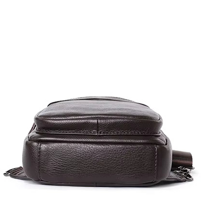 Sacoche homme cuir poitrine